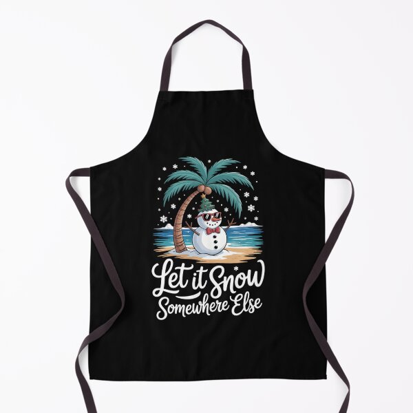 Item preview, Let It Snow Somewhere Else Beach Tropical Christmas Hawaiian designed and sold by WalshDrawnLaugh.