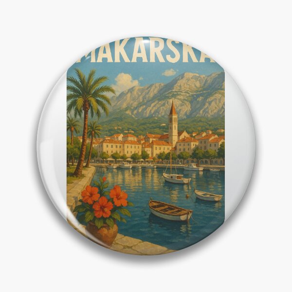 Item preview,  Makarska Riviera Waterfront Boats Croatia designed and sold by Aryabek.