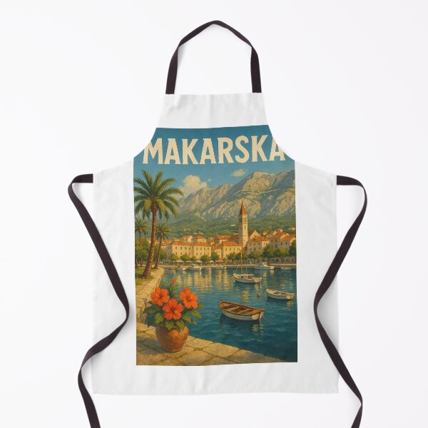 Item preview,  Makarska Riviera Waterfront Boats Croatia designed and sold by Aryabek.