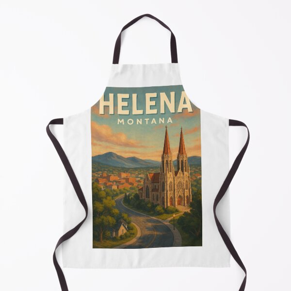 Item preview, Helena Montana Cathedral of St. Helena Scenic View designed and sold by Aryabek.