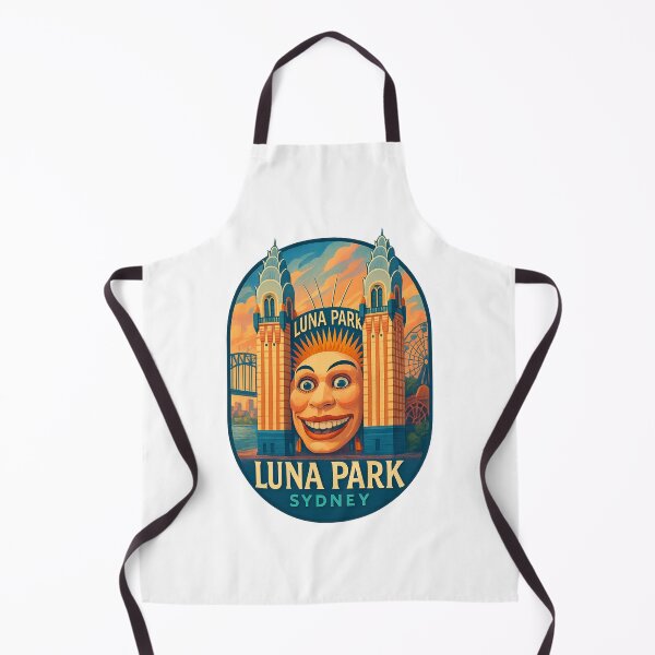 Item preview, Luna Park Sydney Entrance with Harbour Bridge designed and sold by Aryabek.