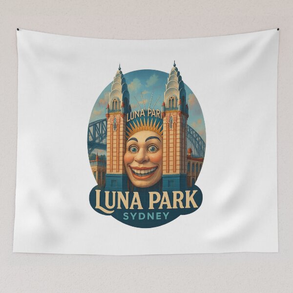 Item preview,  Luna Park Sydney Harbour View Milsons Point designed and sold by Aryabek.