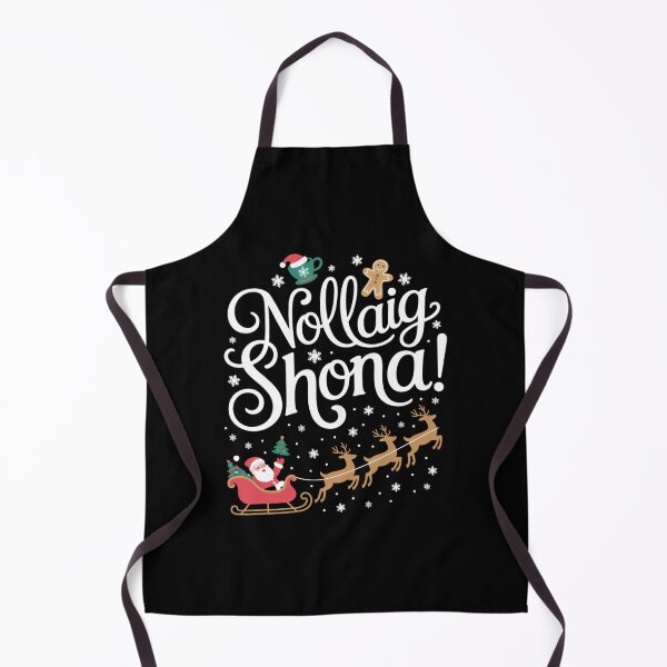 Item preview, Merry Christmas in Irish Nollaig Shona designed and sold by WalshDrawnLaugh.