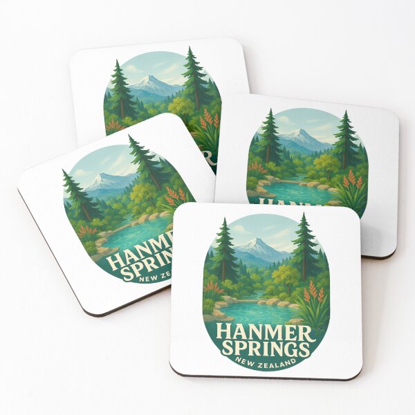 Item preview, Hanmer Springs Canterbury River and Mountains designed and sold by Aryabek.