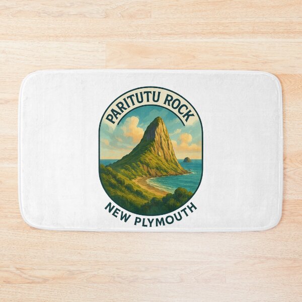 Item preview, Paritutu Rock New Plymouth Taranaki Coast designed and sold by Aryabek.