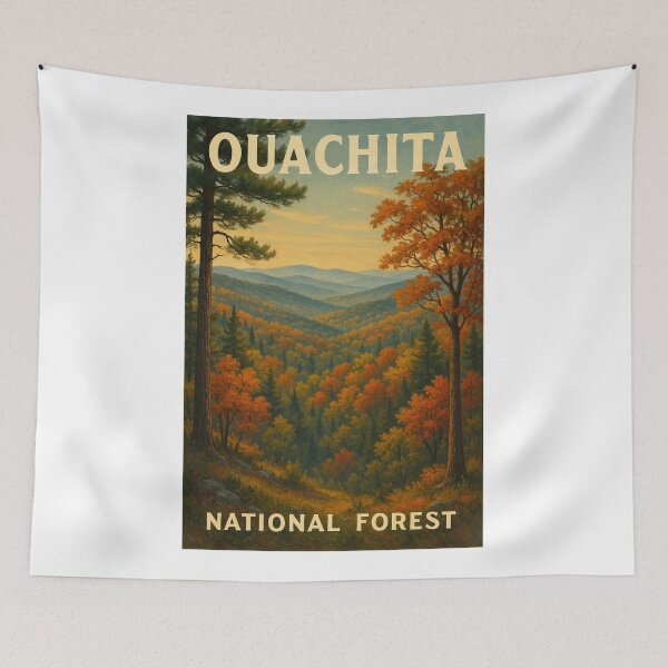 Item preview,  Ouachita National Forest Mountain View Arkansas designed and sold by Aryabek.