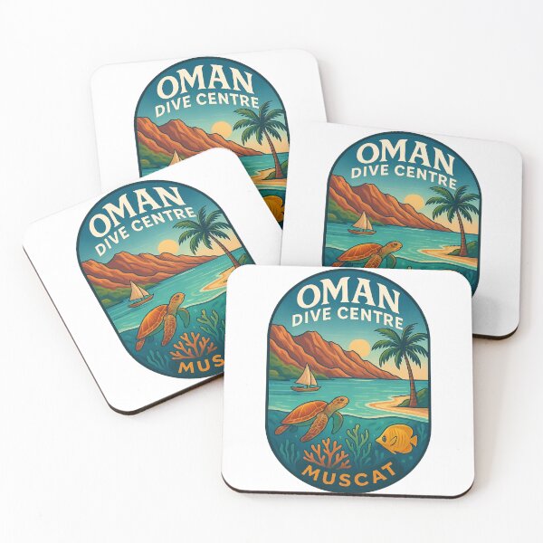 Item preview, Oman Dive Centre Sea Turtle and Coral Muscat designed and sold by Aryabek.