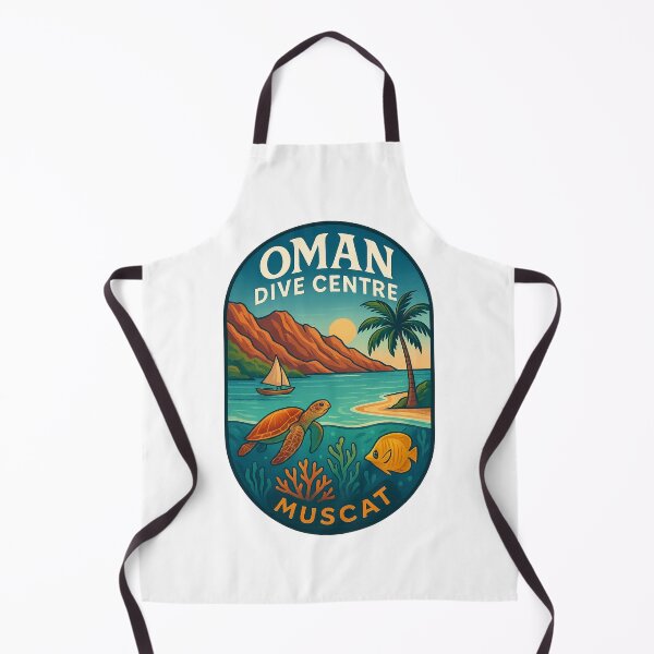 Item preview, Oman Dive Centre Sea Turtle and Coral Muscat designed and sold by Aryabek.