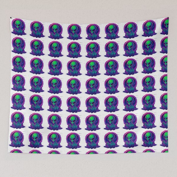 Item preview, Neon Alien Dreamscape designed and sold by 404ErrorVibes.