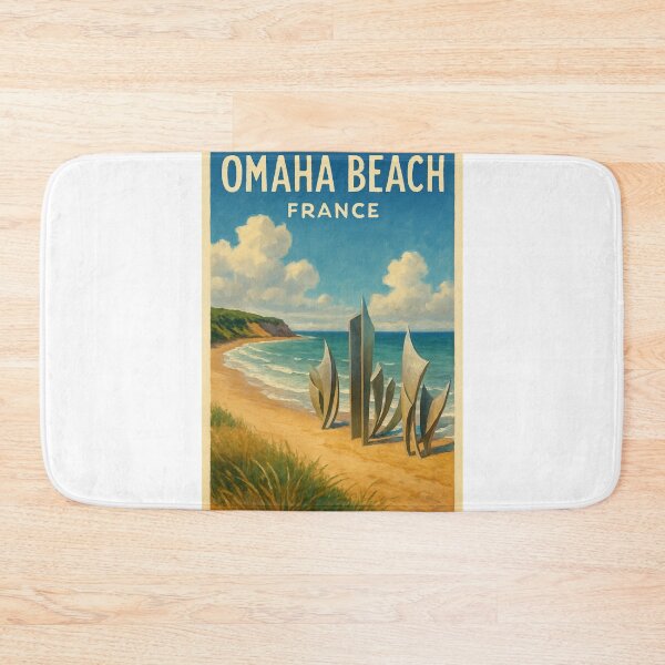 Item preview,  Omaha Beach Les Braves Normandy Coast designed and sold by Aryabek.