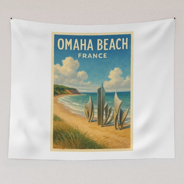 Item preview,  Omaha Beach Les Braves Normandy Coast designed and sold by Aryabek.