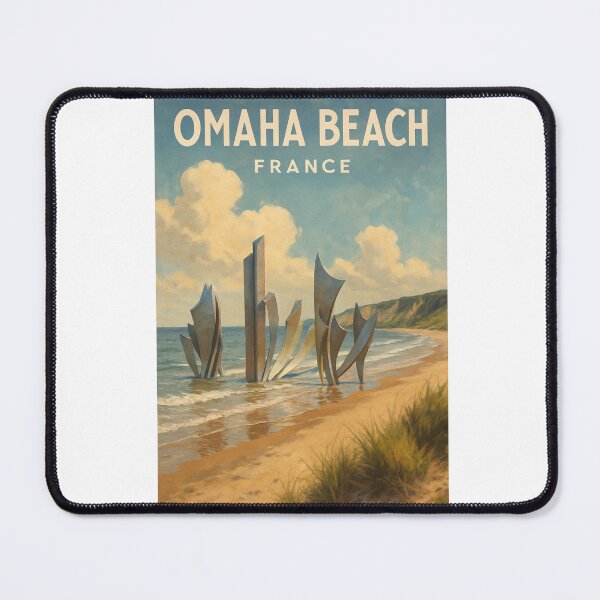 Item preview, Omaha Beach D-Day Memorial Normandy France designed and sold by Aryabek.
