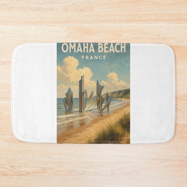 Item preview,   Omaha Beach D-Day Memorial Normandy France designed and sold by Aryabek.