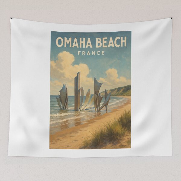 Item preview,   Omaha Beach D-Day Memorial Normandy France designed and sold by Aryabek.