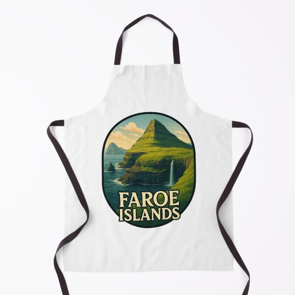Item preview,  Faroe Islands Coastal Cliffs and Waterfall designed and sold by Aryabek.