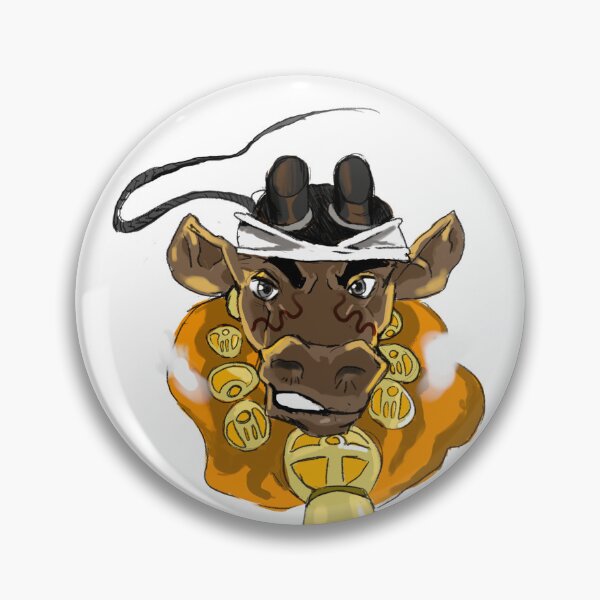 Item preview, Mohammad, A Bull designed and sold by SideBurnsPrints.