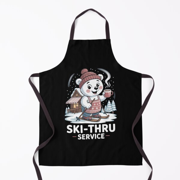 Item preview, Ski-Thru Service Polar Bear Ski Lover designed and sold by WalshDrawnLaugh.