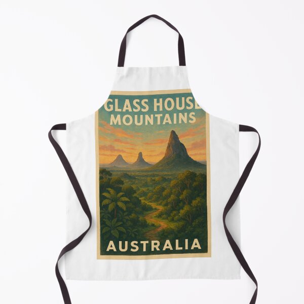 Item preview,  Glass House Mountains Queensland Sunset View designed and sold by Aryabek.