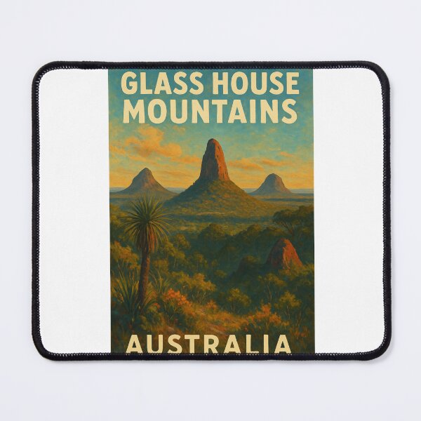 Item preview, Glass House Mountains Queensland Trio Peaks designed and sold by Aryabek.