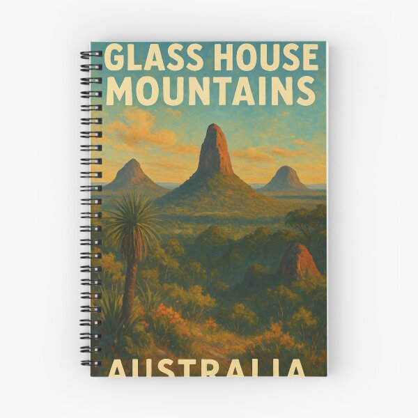 Item preview,  Glass House Mountains Queensland Trio Peaks designed and sold by Aryabek.