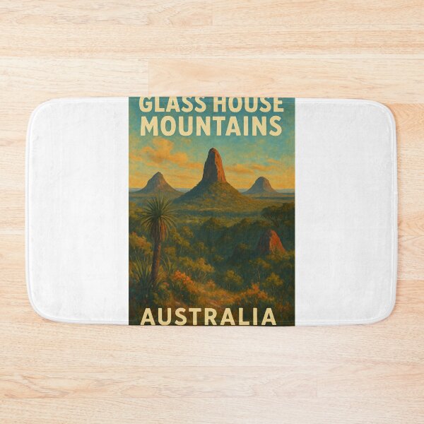 Item preview,  Glass House Mountains Queensland Trio Peaks designed and sold by Aryabek.
