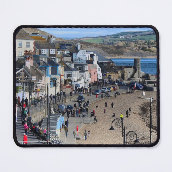 Item preview, Walking the Promanade in Lyme Regis designed and sold by Larry Davis.
