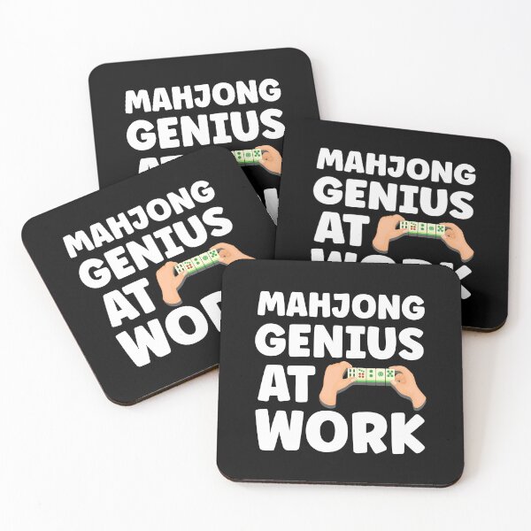 Item preview, Mahjong Genius At Work - Funny Mahjong Player Quote designed and sold by HappyDelights.