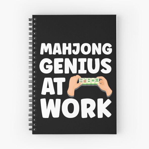 Item preview, Mahjong Genius At Work - Funny Mahjong Player Quote designed and sold by HappyDelights.