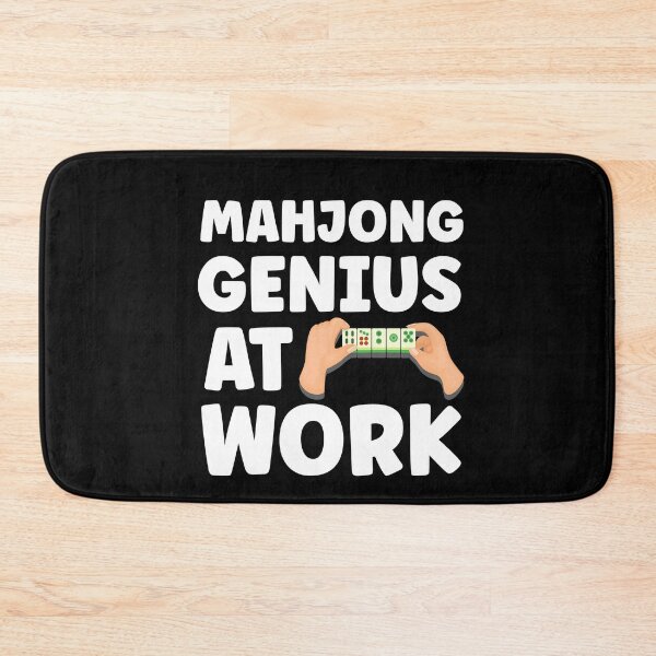Item preview, Mahjong Genius At Work - Funny Mahjong Player Quote designed and sold by HappyDelights.