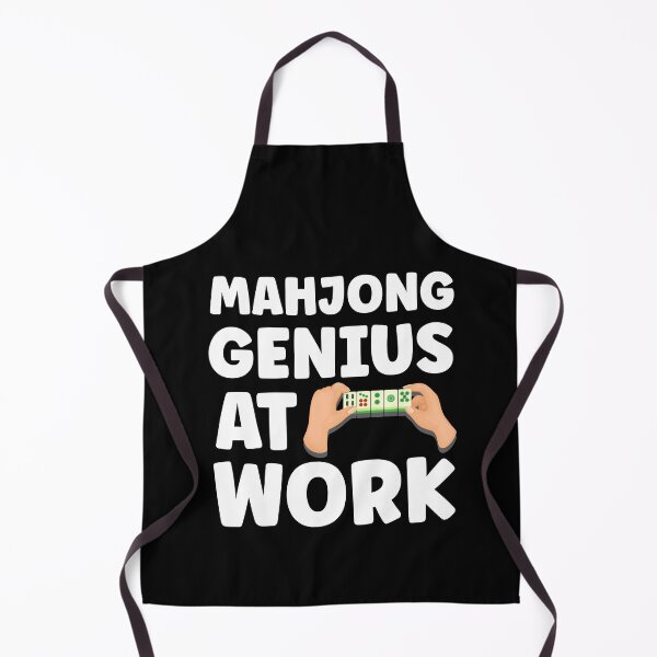 Item preview, Mahjong Genius At Work - Funny Mahjong Player Quote designed and sold by HappyDelights.