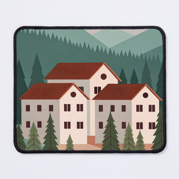 Item preview, Mountain Peaks Lodge in Aspen for Travel National Forest designed and sold by SkeletonsDanger.