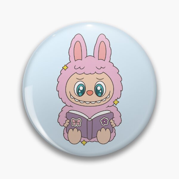 Item preview, Labubu reading a book designed and sold by YChangShop.