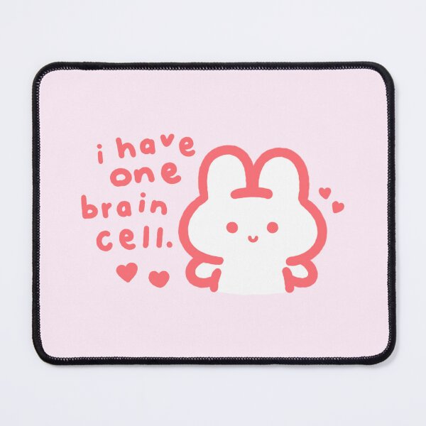 Item preview, One Brain Cell Bunny designed and sold by puffiestudio.