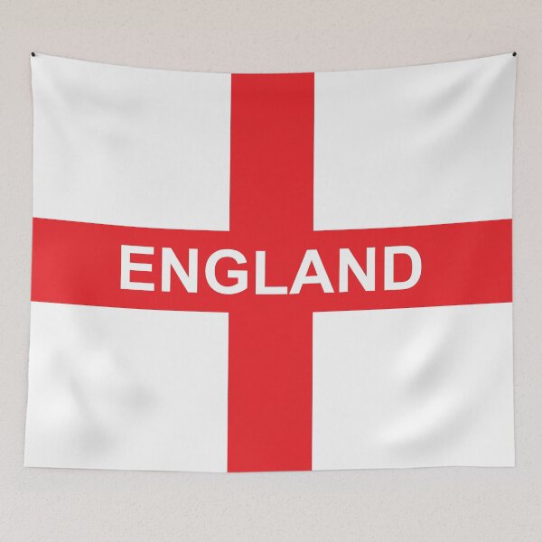 Item preview, England Flag Banner designed and sold by ShamblesArcade.