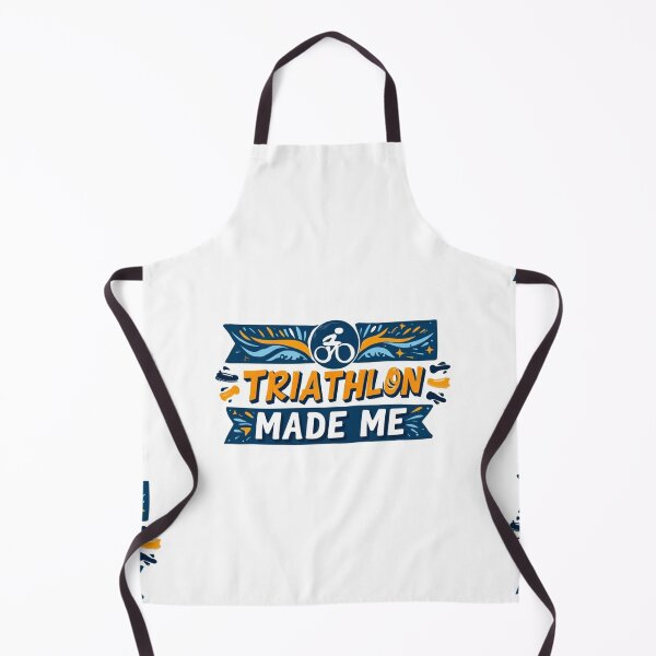 Item preview, TRIATHLON MADE ME – Bold Triathlete Sticker designed and sold by Triathlongram.