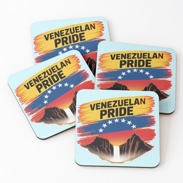 Item preview, Venezuelan Pride Salto Angel Waterfall & Venezuela Flag Heritage designed and sold by Nzgiftsandmore.