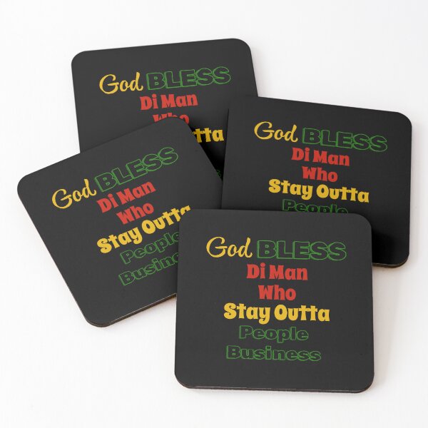 Item preview, God Bless Di Man Who Stay Outta People Business | God Bless | Jamaica designed and sold by TeesByAngelzB.