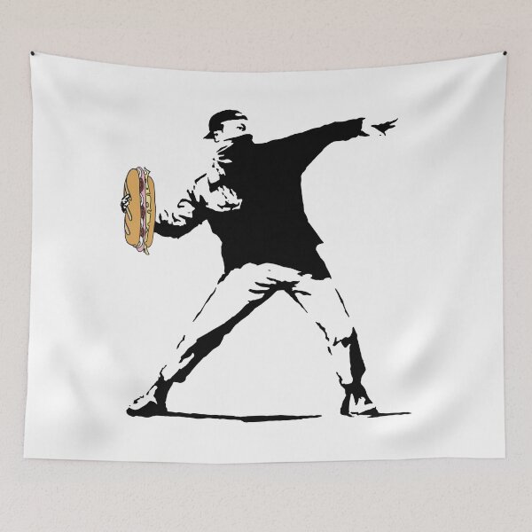 Item preview, Free DC Sandwich Guy – Protest Graffiti Street Art designed and sold by artworkathome.