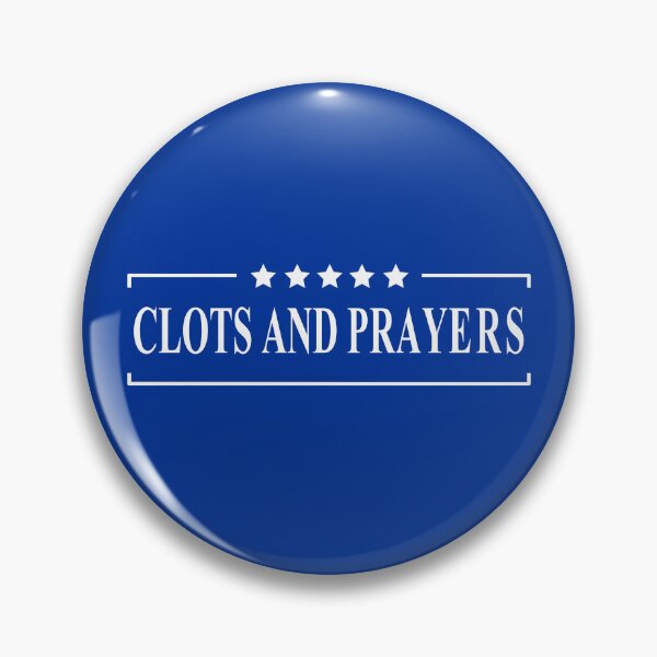 Item preview, Clots and Prayers - Blue designed and sold by Glimpse-of-Hope.