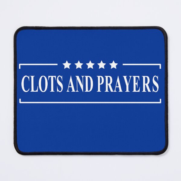 Item preview, Clots and Prayers - Blue designed and sold by Glimpse-of-Hope.
