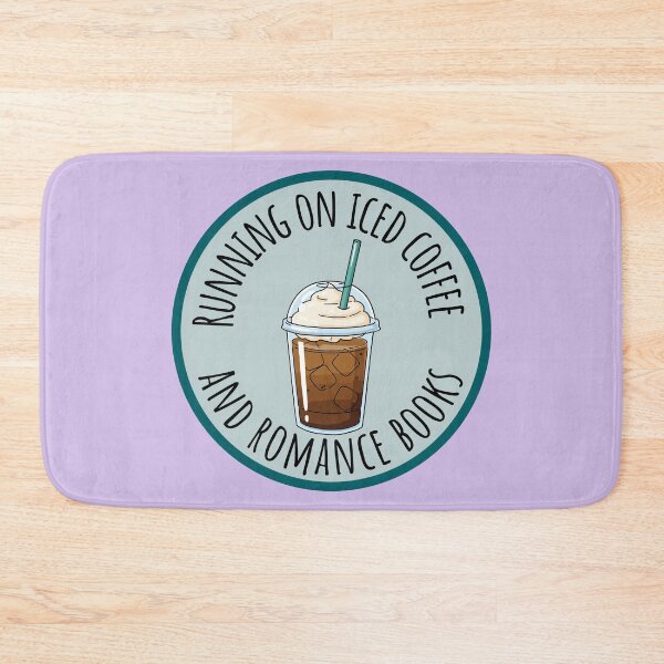 Item preview, Running on iced coffee and romance books designed and sold by Neadoodles.