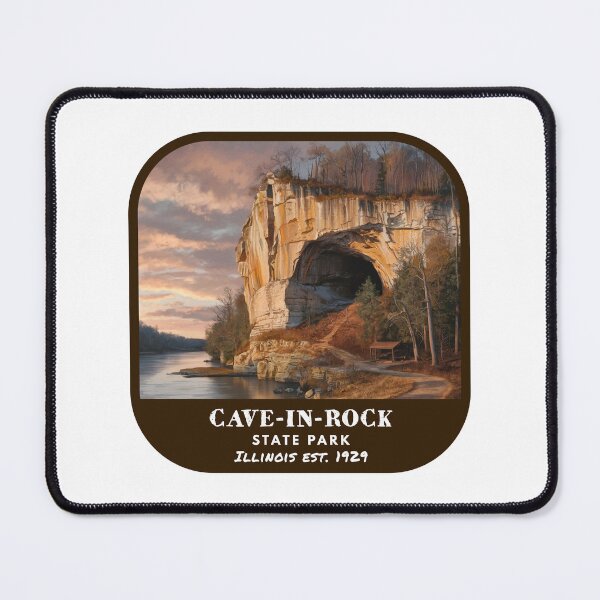 Item preview, Vintage Cave-In-Rock State Park (Illinois State Park) designed and sold by RabbitK.