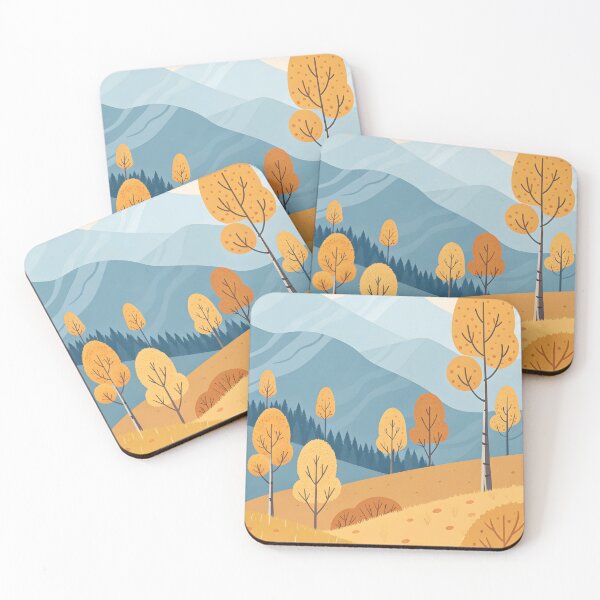 Item preview, Vintage Aspen Colorado Landscape with Snowy Peaks and Forest Trails designed and sold by SkeletonsDanger.