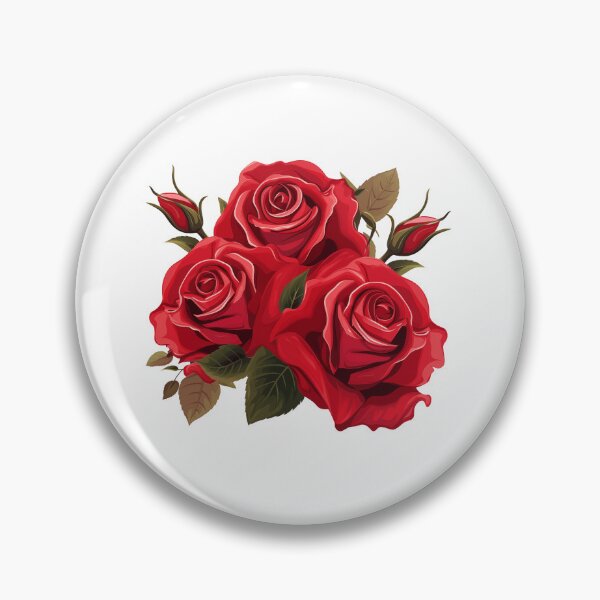 Item preview, Red Rose Bloom Bouquet designed and sold by New-School-Wave.