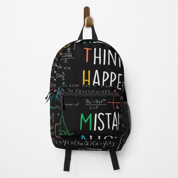 Item preview, Mistakes Allow Thinking To Happen - Math Teacher Quotes Maths designed and sold by NichoReed.