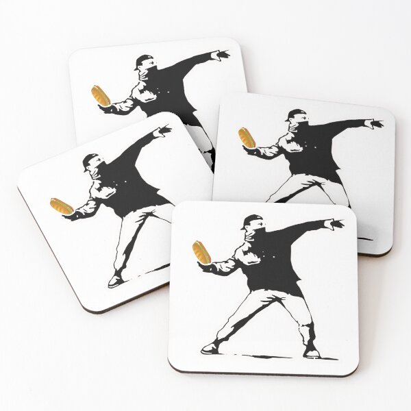 Item preview, The Sandwich Guy – DC Sandwich Thrower Funny Protest Sticker designed and sold by SassyArtist9006.
