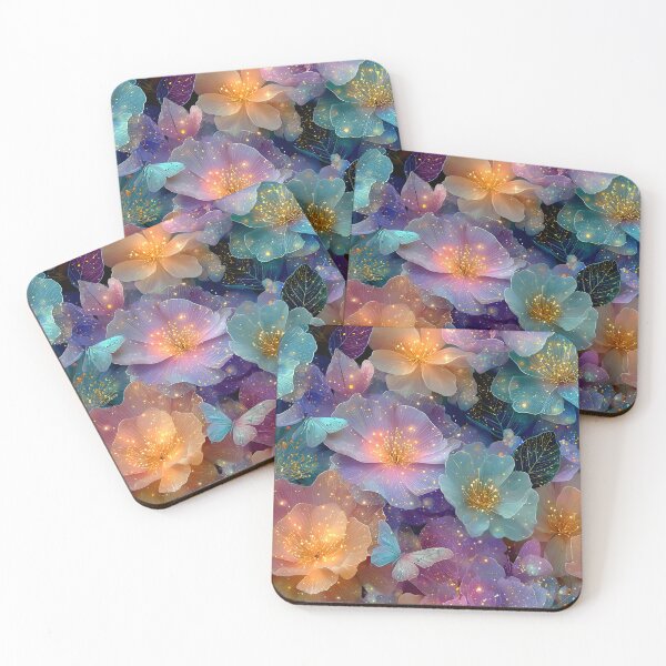 Item preview, Mystical magical flower print designed and sold by dcrc.
