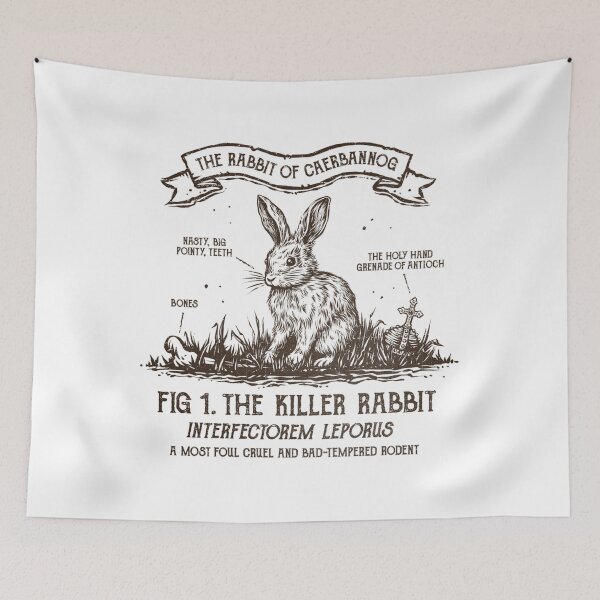 Item preview, The Rabbit Of Caerbannog designed and sold by NichoReed.
