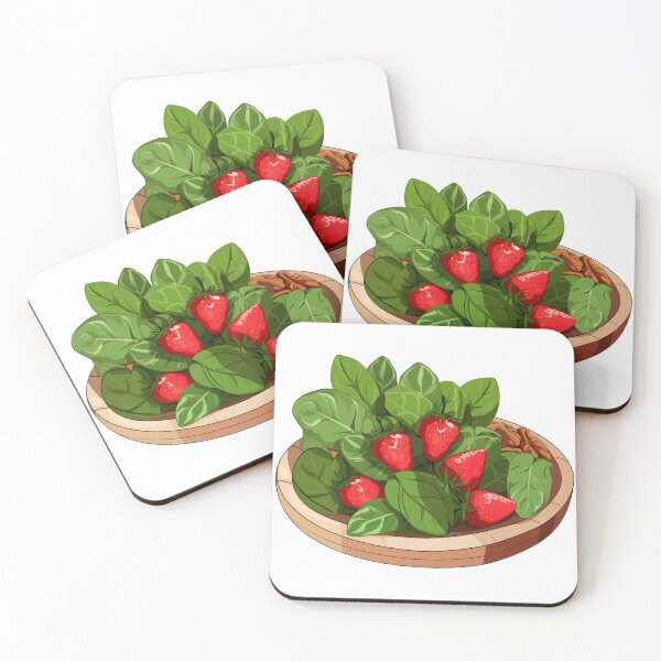 Item preview, Strawberry Spinach Bowl designed and sold by New-School-Wave.