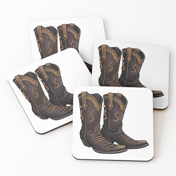 Item preview, Western Leather Boots designed and sold by New-School-Wave.